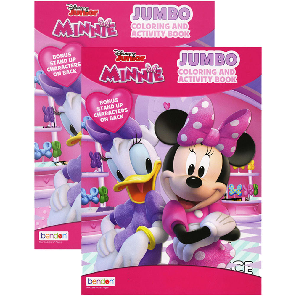 MINNIE Coloring Book | 2-Pack (1-Title).