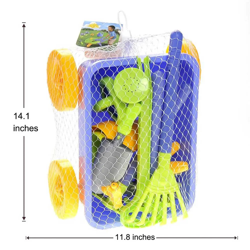 Garden Wagon & Tools Toy Set G8Central