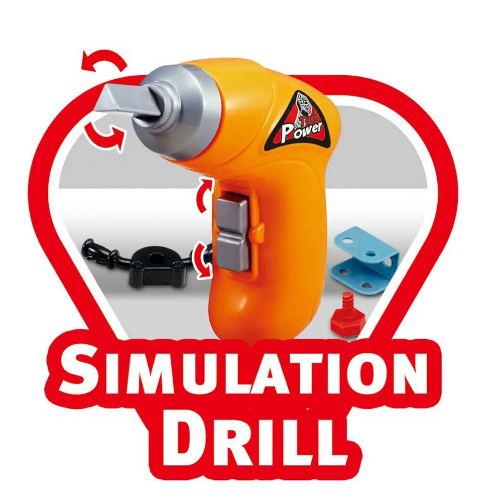 Take Apart Educational Construction Toy Set With Electric Toy Drill G8Central