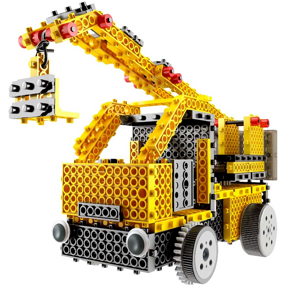 Motorized Construction Truck Building Kit