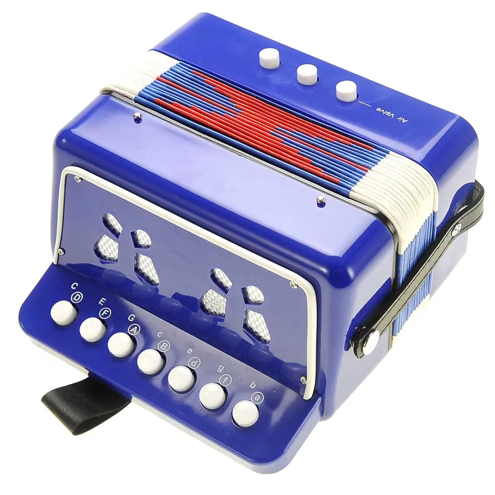 Children's Musical Instrument Accordion | Blue G8Central
