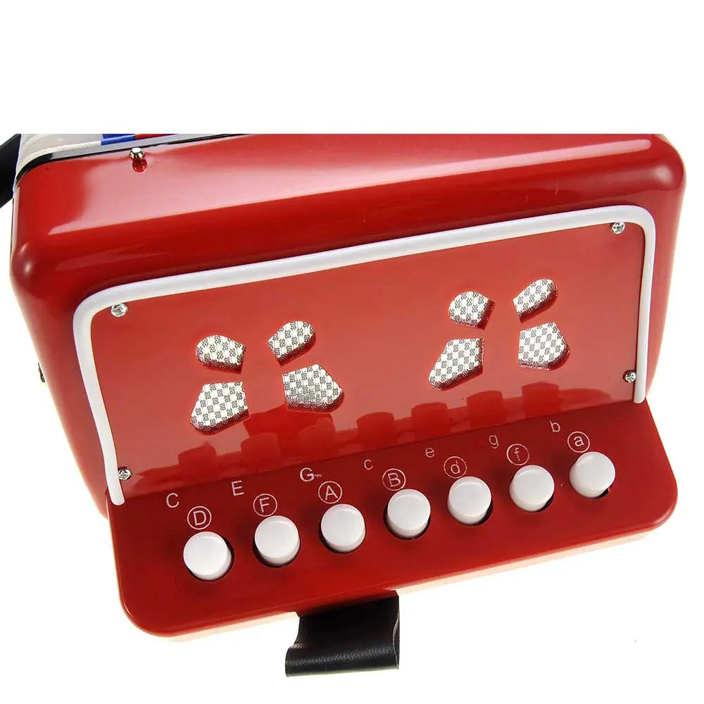 Children's Musical Instrument Accordion | Red G8Central