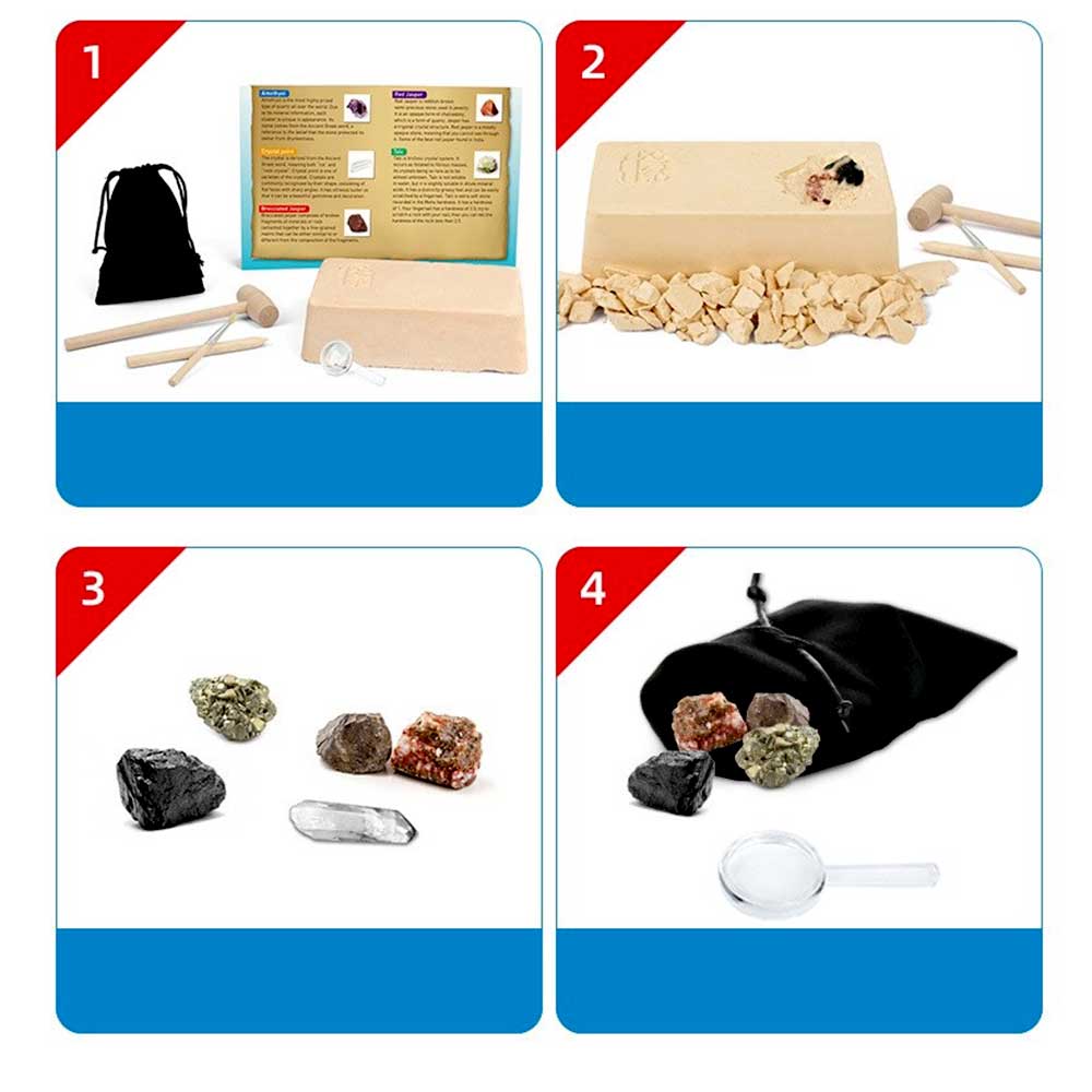 Rocks And Mineral Dig Kit