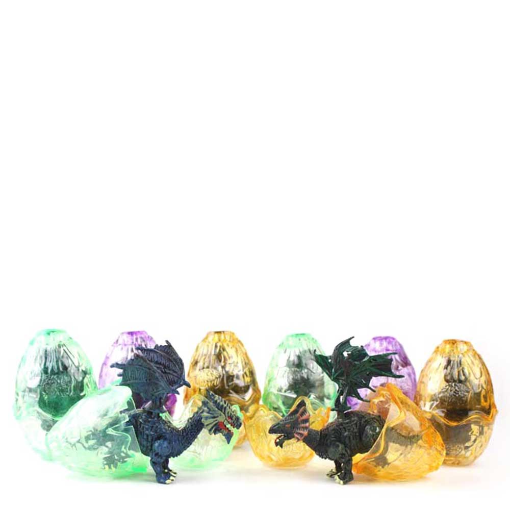 Dragon Figurine In Hatching Eggs (12 Eggs Per Pack)