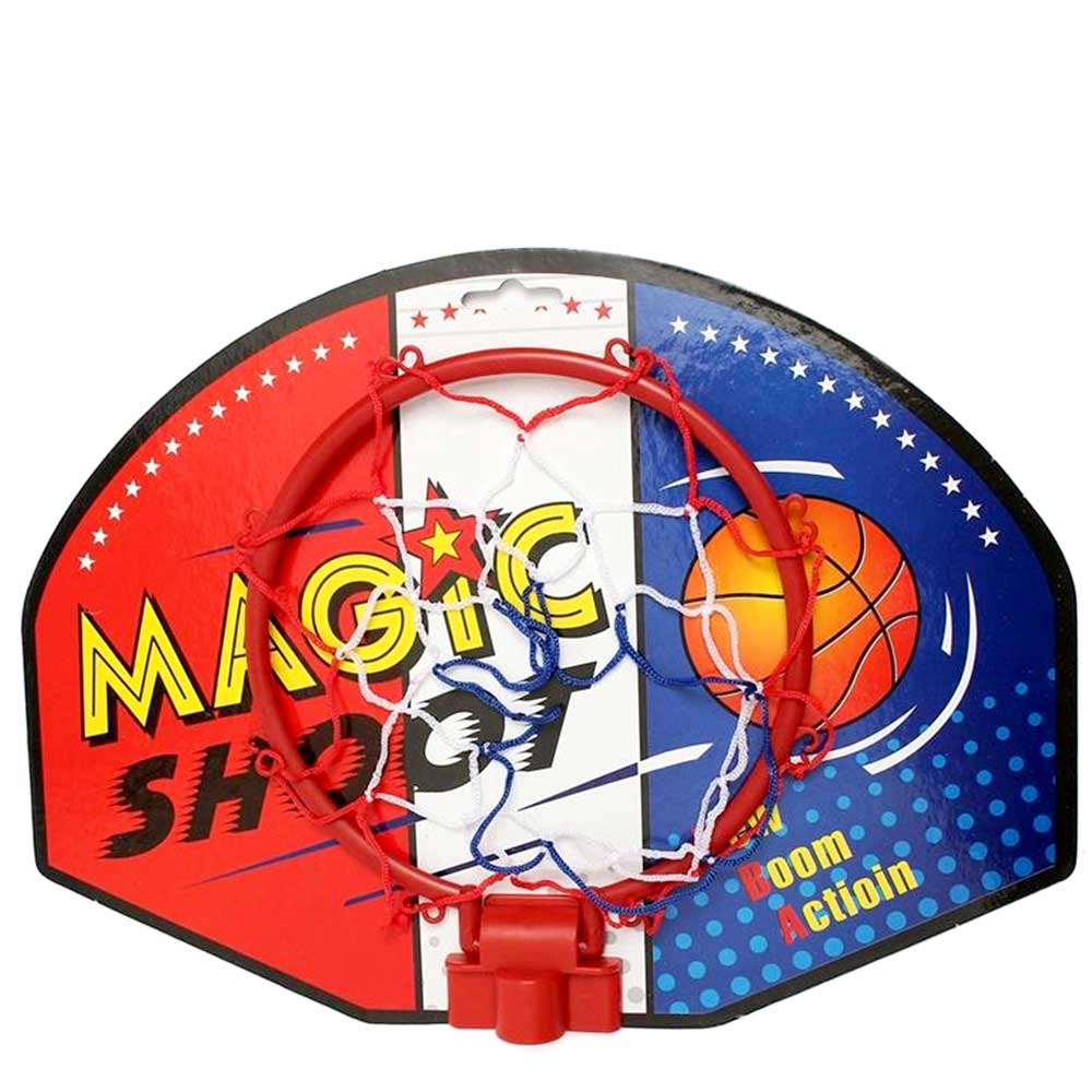 Magic Shot Mini Basketball Hoop Set With Ball And Pump