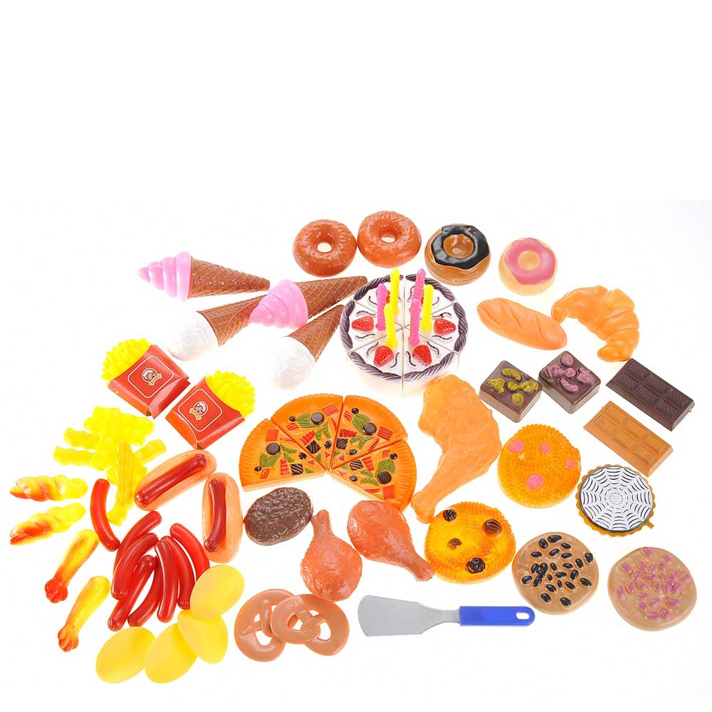 Deluxe Pretend Play Food Assortment Set