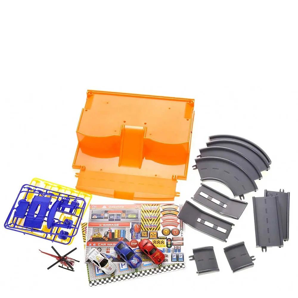 Toy Race Car & Track Sets Parking Garage Diecast Racing Playset G8Central