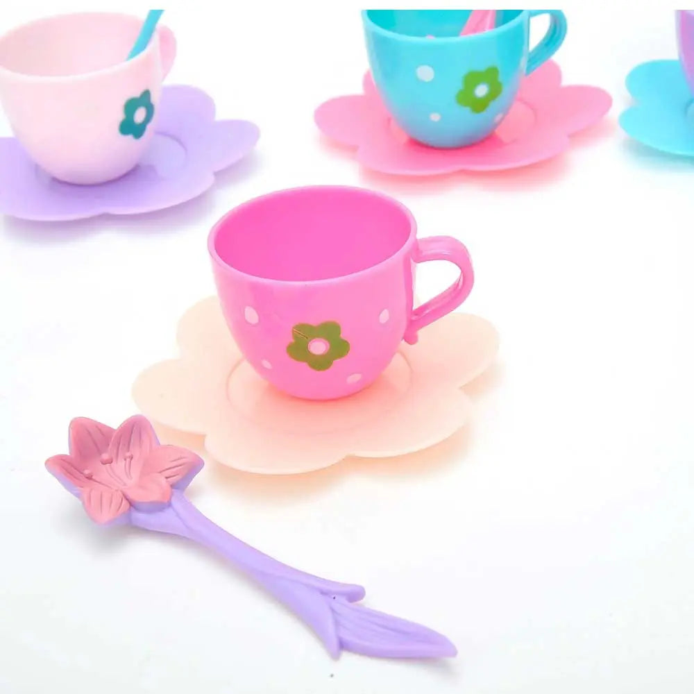 Tea Party Pretend Playset For Kids, 21-Piece G8Central