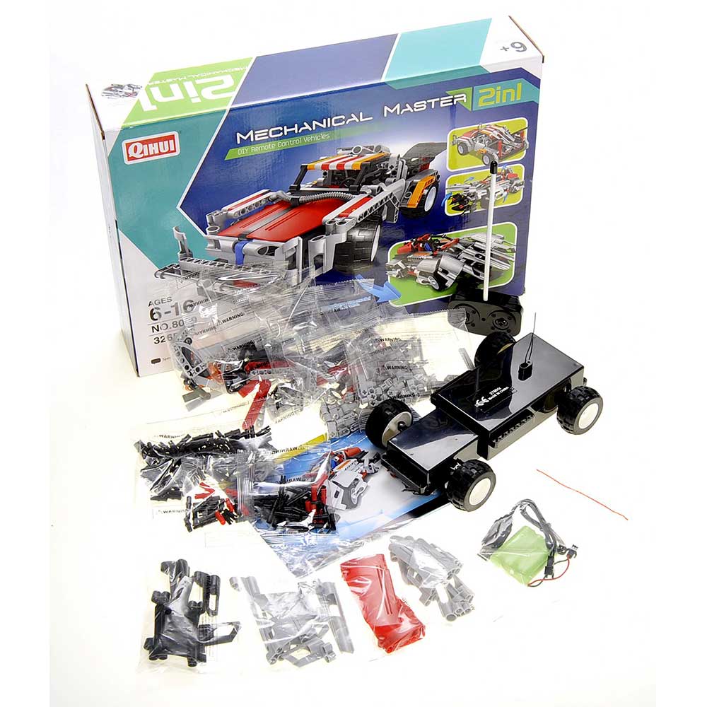 Mechanical Master 326 Piece Take Apart Remote Control Car