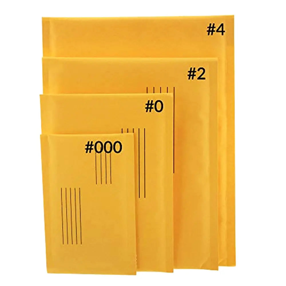 Padded Yellow/Kraft Envelopes Self-Seal Bubble Mailers G8Central
