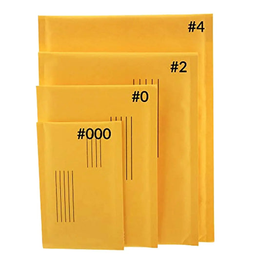 Padded Yellow/Kraft Envelopes Self-Seal Bubble Mailers G8Central