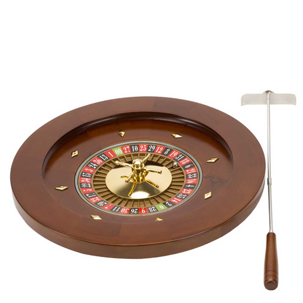 Roulette 18" DELUXE Solid Wood