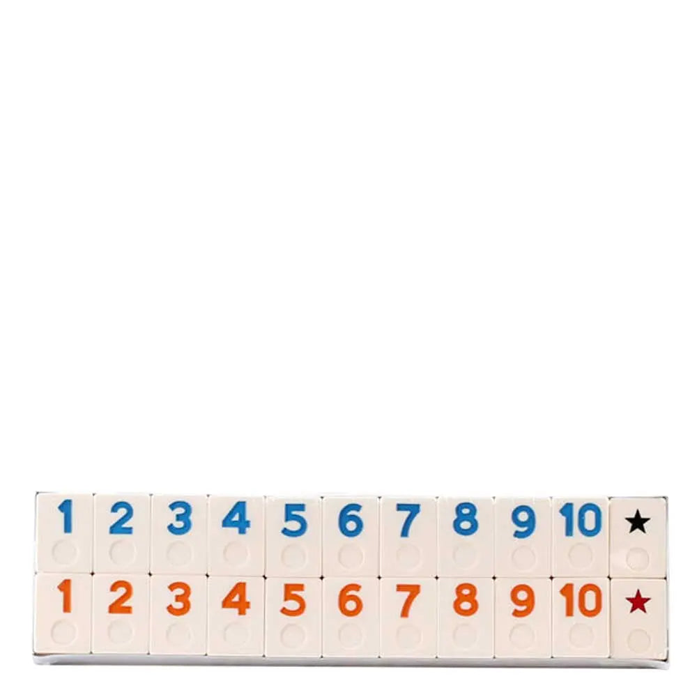 Deluxe Rummy Tile Game Set in Aluminum Case with Wooden Racks – 106 Tiles 🎲 G8Central