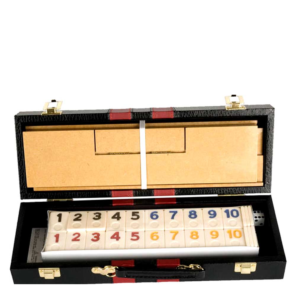 Deluxe Rummy with Wooden Racks G8Central
