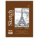 Sketch Pad Premium 50-Ct. | TOP Bound Spiral | 6 X 8 inches.
