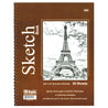 Sketch Book Premium 30 Ct. | SIDE Bound Spiral | 8.5 x 11 Inches.