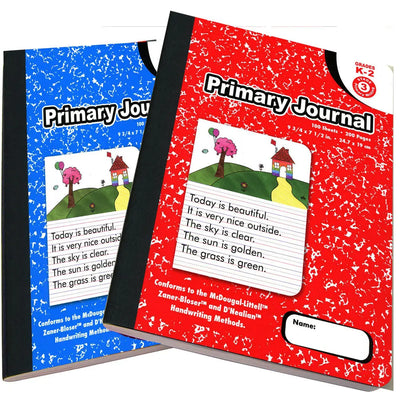 📓 Primary Journal Composition Book ✏️ | 100 Sheets Marble Notebook 🖍️ | Half Page Ruled ✨ | Preschool – Grade 2 Learning & Drawing 📚 | 4‑Pack, 12‑Pack, 24‑Pack 🎒 G8Central