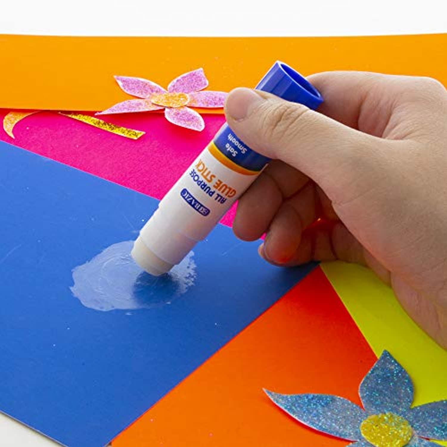 BAZIC 21g/0.7 Oz Premium Large Glue Stick, Multi-Purpose Acid Free, Glue Sticks Set Ideal for Photos Paper Kids Art Craft at School Home Office (2/Pack), 1-Pack.