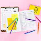 Composition Book W/R 100 Ct. 9 3/4 x 7 1/2 in. | Flex Black Marble Cover.