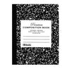 BAZIC College Ruled 100 Sheets Premium Black Marble Composition Book, Journal Notebooks Comp Books, Office School, 1-Pack.