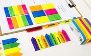 Page Marker, Bright Color (10/Pack) | 100 Ct. 0.5" X 1.75" | 1,000 Sheets.