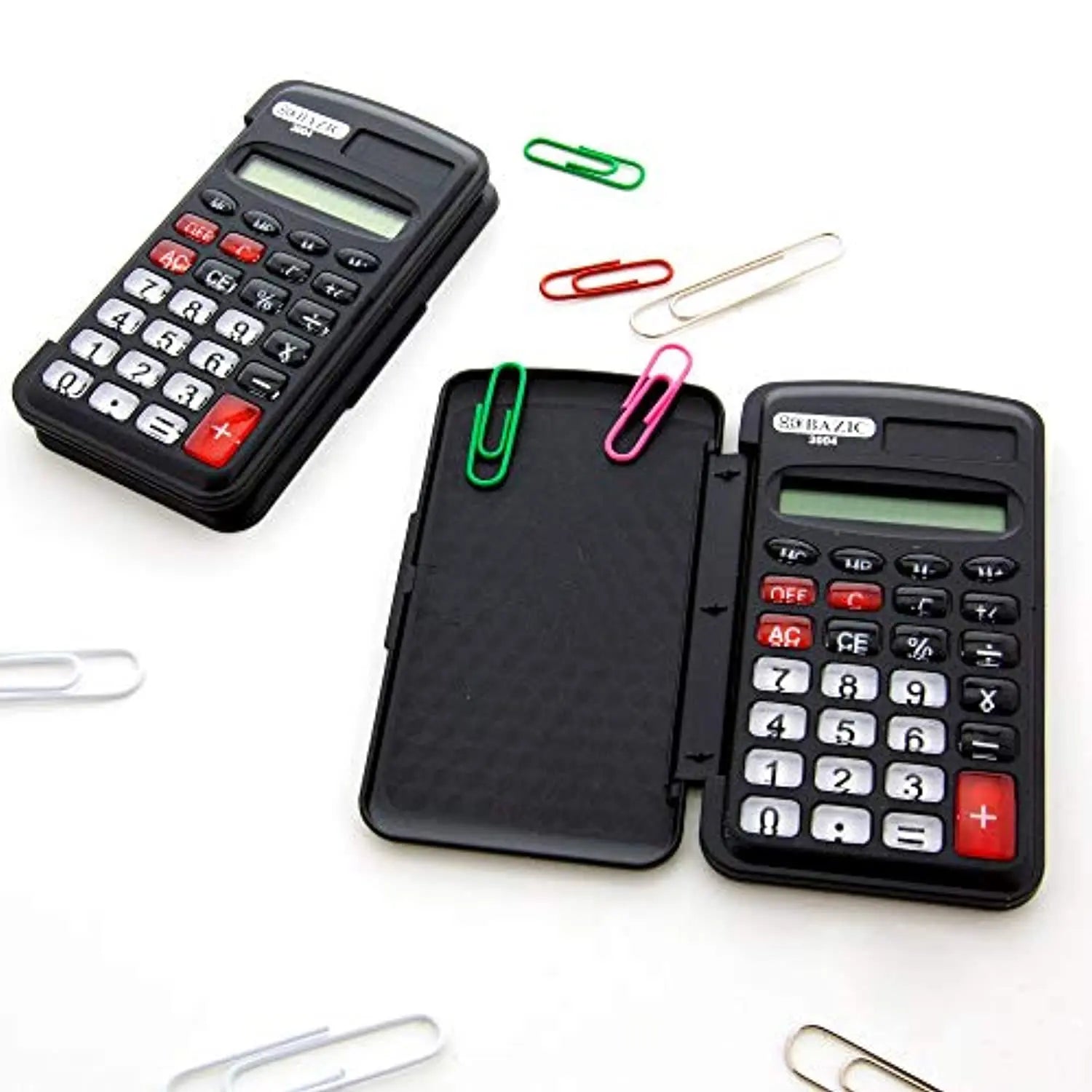 Calculator w/ Flip Cover | 8-Digit Pocket Size G8Central