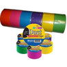 Duct Tape FLUORESCENT | Assorted Colored | 1.88-inch x 10 Yard | 6-Count.