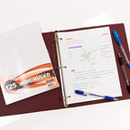 Binder Paper Wide-Ruled 100-Count for 3-Ring Binder 10.5 in x 8 in G8Central