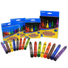 Premium Jumbo Crayons, Coloring Set, 8 Color Washable, School Art Creative Gift for Kids Age 3+