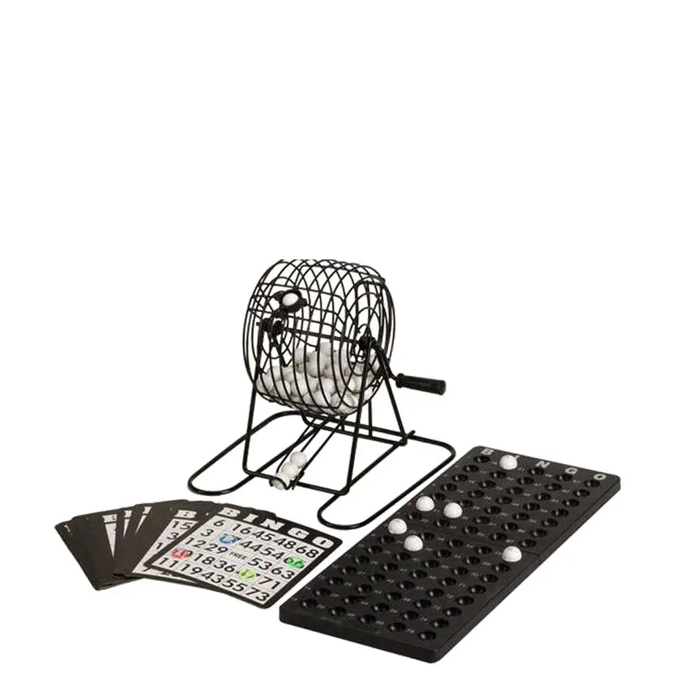 SLOT Machine 7.75" MINI +  BINGO Set 6" BLACK Combo G8Central