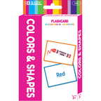 Colors &amp; Shapes Flash Cards, Double-Sided with Picture Name with Illustrations for Kids 3+