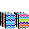 Composition Book College Ruled 100-Ct | Assorted Chevron Cover G8Central