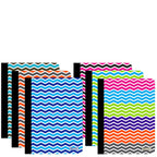 Composition Book College Ruled 100-Ct | Assorted Chevron Cover G8Central