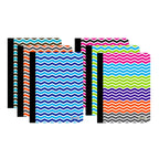 Composition Book College Ruled 100-Ct | Assorted Chevron Cover G8Central