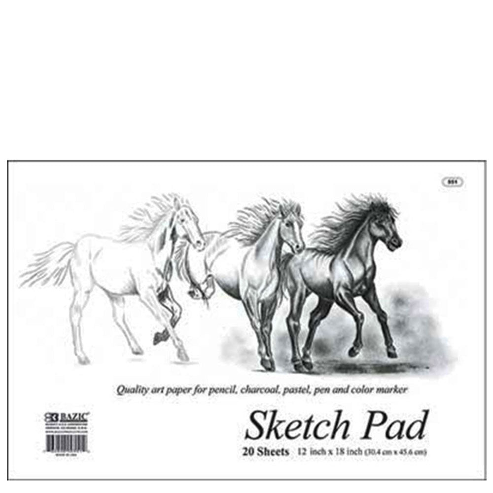 Sketch Pad Premium 40 Ct. 9" X 12".