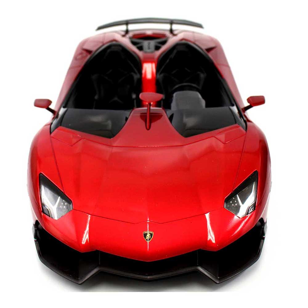 Toy Model Sport Car 1:12 Scale with RC Lamborghini Aventador J Sport Racing Car | RED