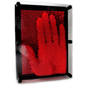 3D Pin Art Impression Board | Red