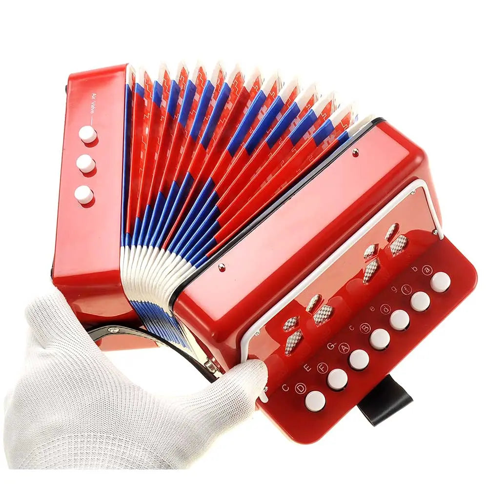 Children's Musical Instrument Accordion | Red G8Central
