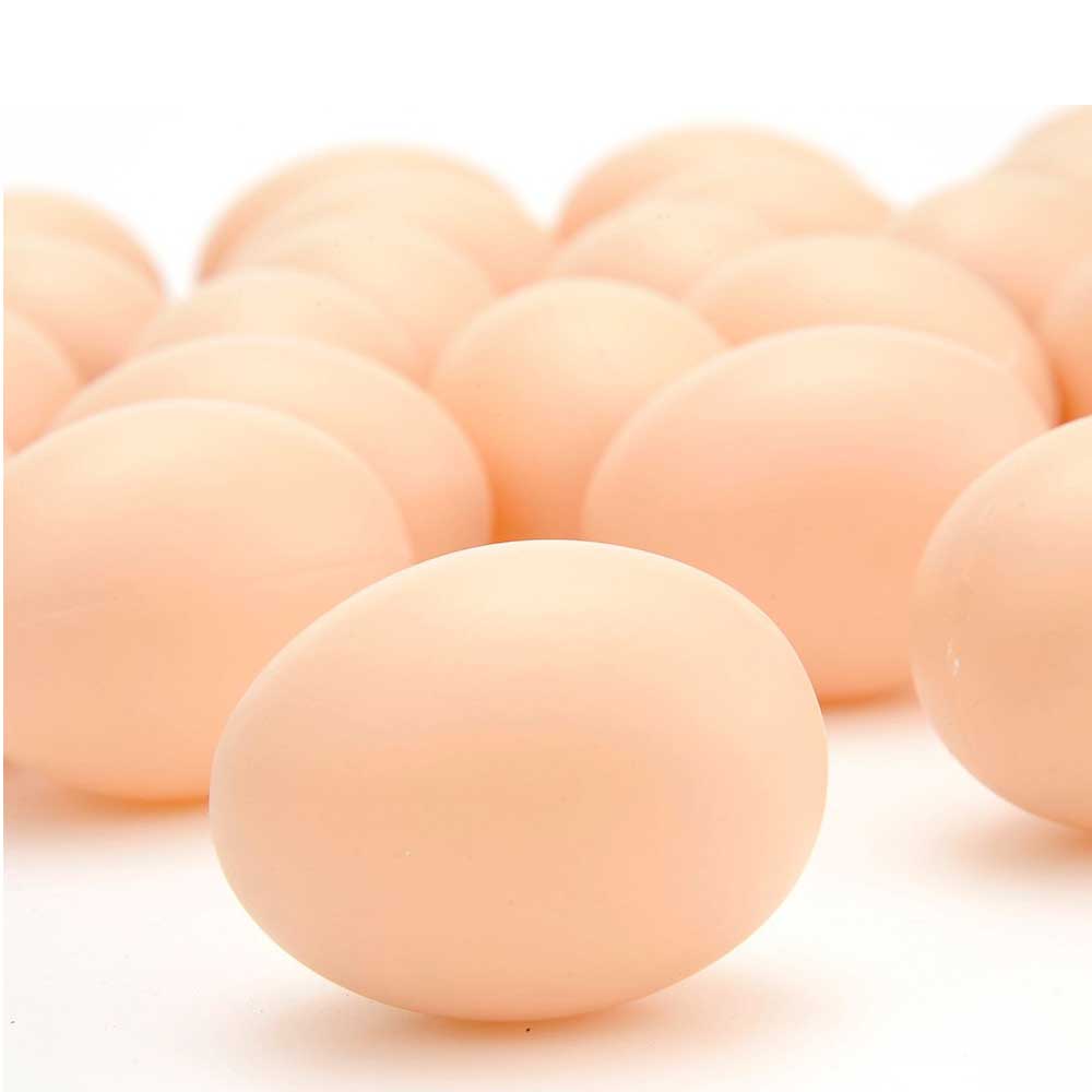 Bag Of Realistic Chicken Eggs Playset (Pack Of 30 Fake Eggs)