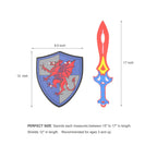 Foam Gadget Toys Sword and Shield Playset (8 Swords and 4 Shields) G8Central