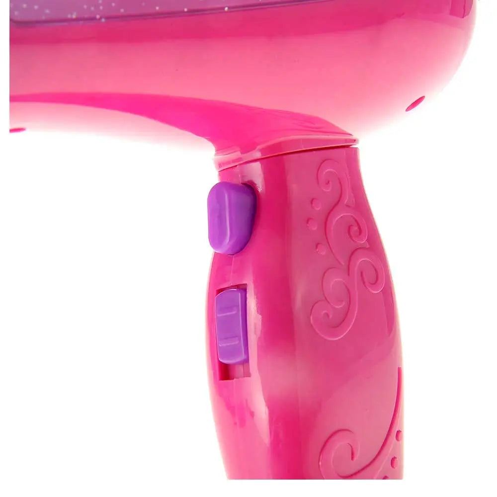 Beauty Salon Fashion Play Set With Hairdryer, Mirror, And Accessories G8Central