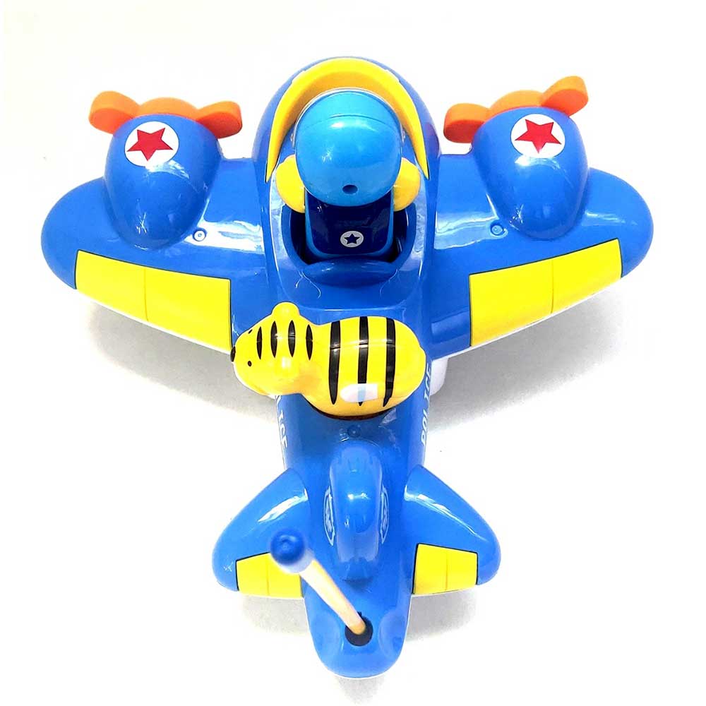 Cartoon RC Airplane for Kids | Blue
