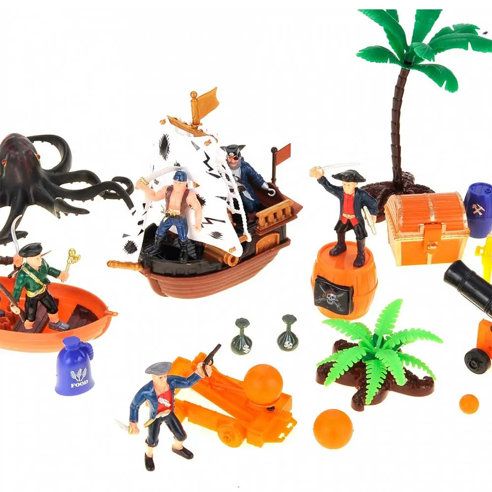 Bucket Of Pirate Action Figures Playset G8Central