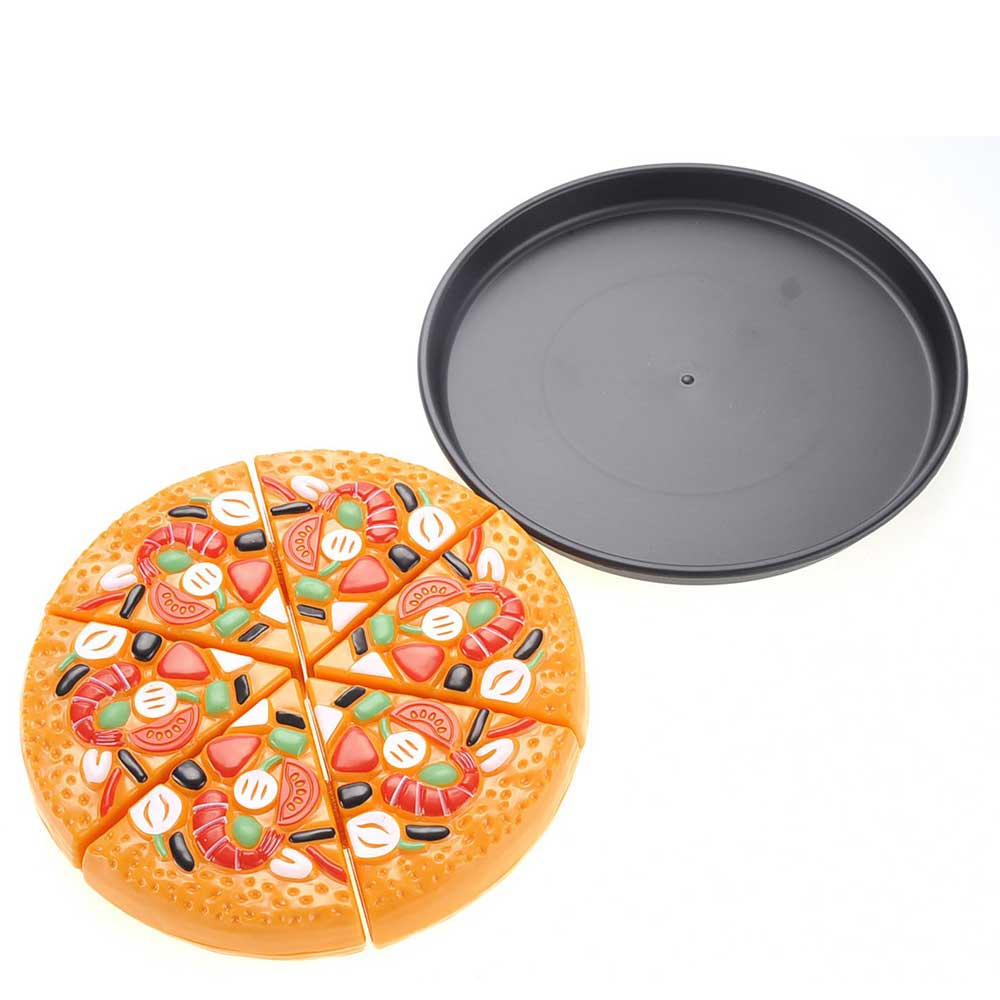 Pizza, Watermelon, and Ice Cream Cutting Food Playset