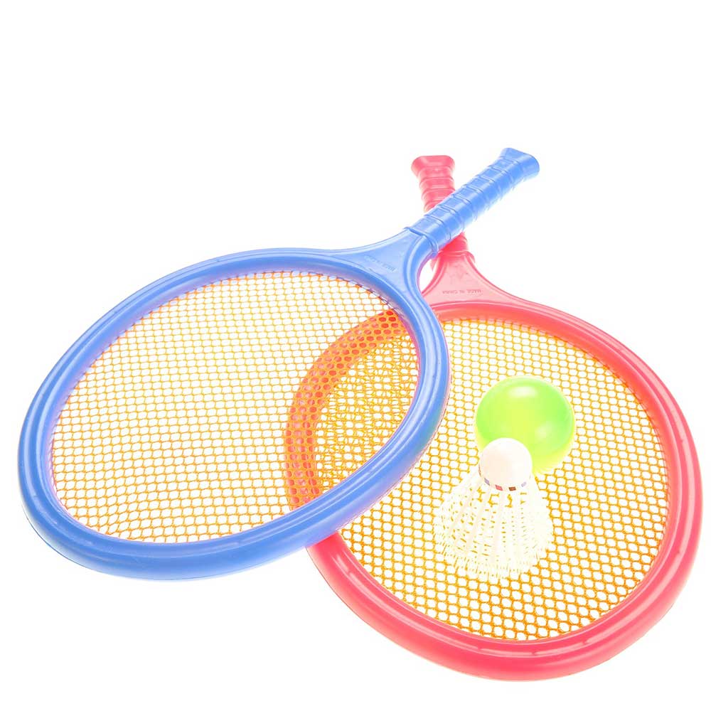 Badminton Set For Kids With 2 Rackets, Ball And Birdie