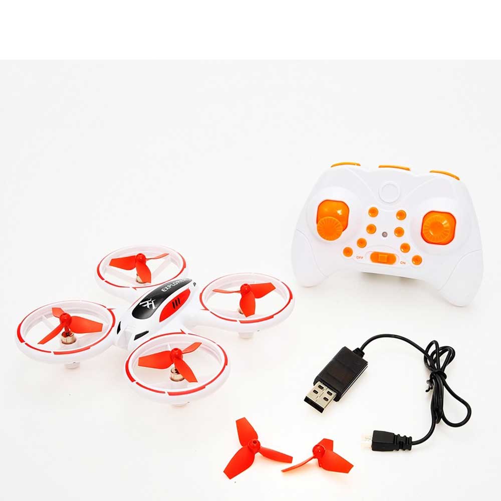 Mini LED Quadcopter For Beginners | Red