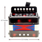 Accordion Musical Instrument for Children | Black G8Central