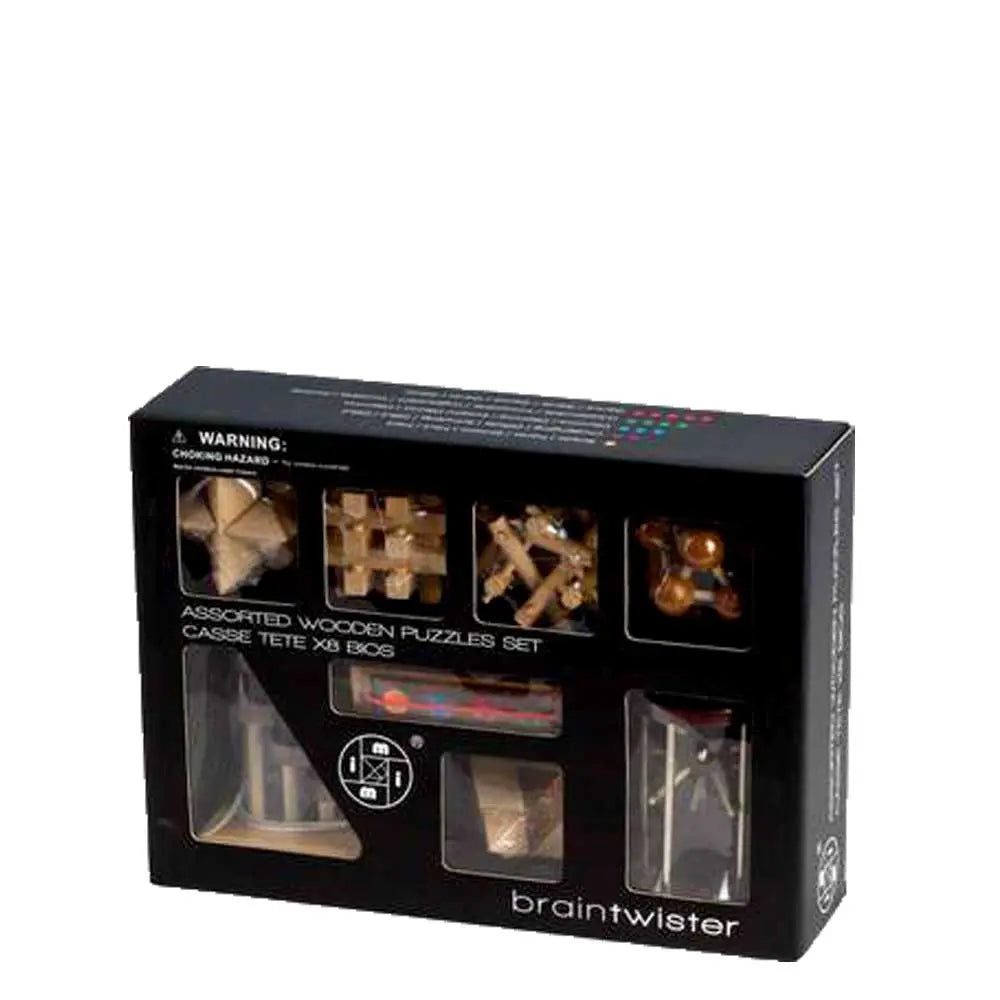 8 in 1 Brain Benders Puzzle Set G8Central