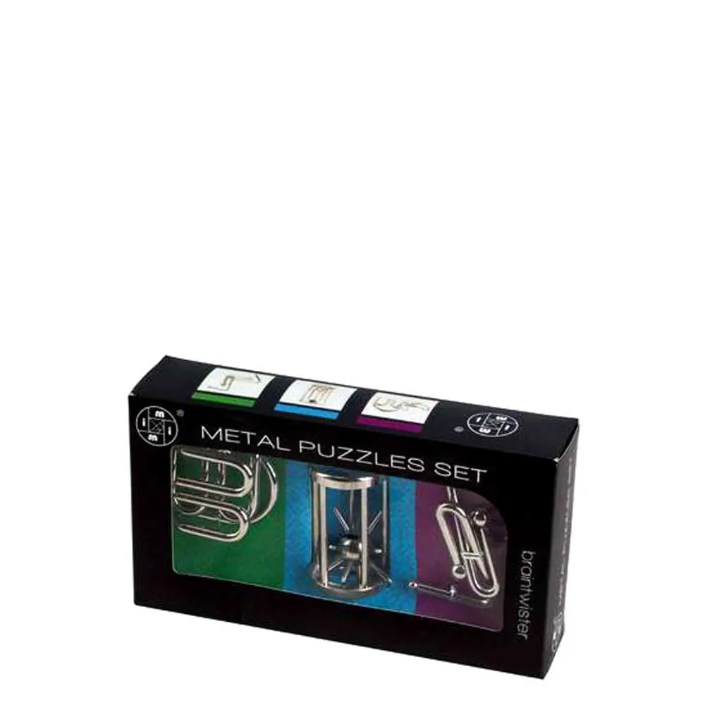 3 Piece Metal Puzzles Set G8Central