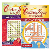 KAPPA Chicken Soup For The Soul Word Finds Puzzle Book Digest Size | 2-Titles.